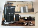 Tristar Nieuw koffiezetapparaat 2 kops camping 450 wt 250 ml, Nieuw, 2 tot 4 kopjes, Ophalen of Verzenden, Gemalen koffie