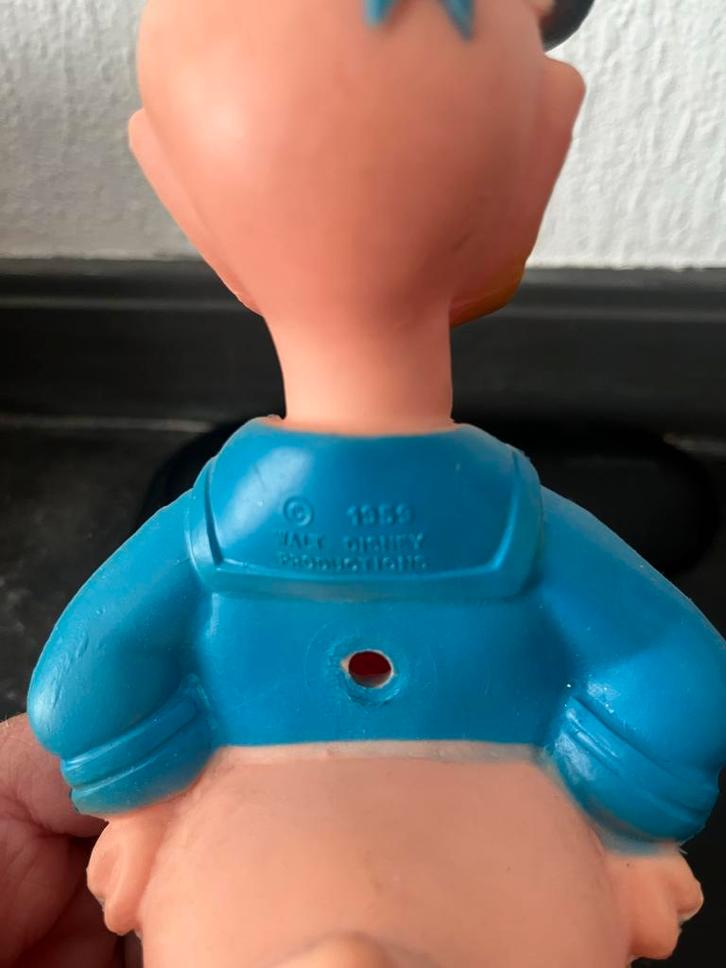 Zeldzaam Donald Duck Beeld uit 1959 - Collectors Item!, Antiek en Kunst, Antiek | Speelgoed, Ophalen of Verzenden