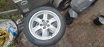 Audi A5 velgen met winterbanden 17 inch, Ophalen, Velg(en), 17 inch, Winterbanden