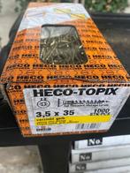Heco Houtschroeven 3.5x35 - 11 dozen, Doe-het-zelf en Verbouw, IJzerwaren en Bevestigingsmiddelen, Ophalen, Nieuw, Minder dan 50 mm
