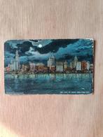 Oude ansichtkaart New York Skyline 1916, Ophalen of Verzenden, Voor 1920, Gelopen, Buiten Europa