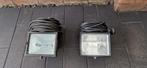 2 Bouwlampen 400W & 500W (Zonder Lamp), Ophalen of Verzenden, Gebruikt, 500 watt of meer, Armatuur
