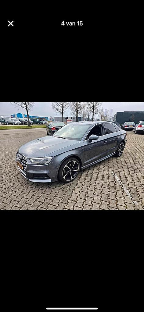 Audi A3 30 TDI 116pk S Tronic 2018 Grijs, Auto's, Audi, Particulier, A3, Diesel, Sedan, Automaat, Geïmporteerd, Zilver of Grijs