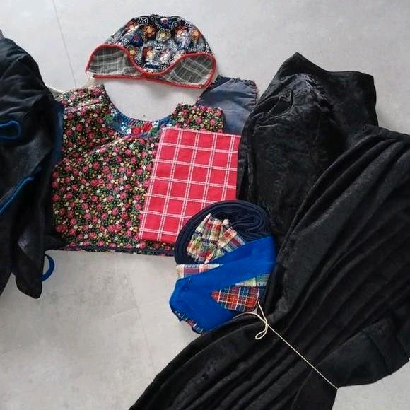 Staphorster klederdracht - complete set, Antiek en Kunst, Antiek | Kleding en Accessoires, Dames, Ophalen of Verzenden