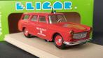 Peugeot 404 Break Sapeurs Pompiers soultz 1:43 Eligor Pol, Hobby en Vrije tijd, Modelauto's | 1:43, Verzenden, Zo goed als nieuw