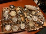ANTIEKE KERSTBALLEN ZILVER EN 2 KETTINGEN, Ophalen of Verzenden, Gebruikt