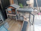 Konijnen hok, Dieren en Toebehoren, Knaagdieren en Konijnen | Hokken en Kooien, Ophalen, 90 cm of meer, Konijn, Hok