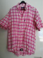 als nieuw Overhemd ARROW Blouse Linnen katoen Ruiten roze L, Verzenden, Arrow, Zo goed als nieuw, Halswijdte 41/42 (L)