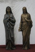 Jezus en Maria  ( Bronzen beelden, Antiek en Kunst, Ophalen of Verzenden