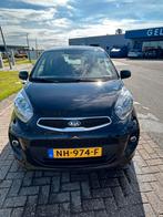 Kia Picanto 1.0 Cvvt 66 PK 5D 2017 Zwart 43.680 km, Auto's, 4 stoelen, Zwart, Origineel Nederlands, 24 km/l