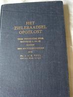 Het zieleraadsel opgelost. Ds Joh van der Poel, Boeken, Ophalen of Verzenden, Zo goed als nieuw, Ds Joh van der Poel, Christendom | Protestants