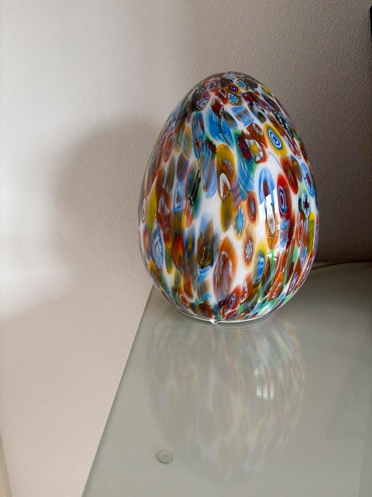 Imposante XL Ilu di Vetro glazen vloerlamp, Millefiori lamp,, Huis en Inrichting, Woonaccessoires | Kandelaars en Kaarsen, Zo goed als nieuw