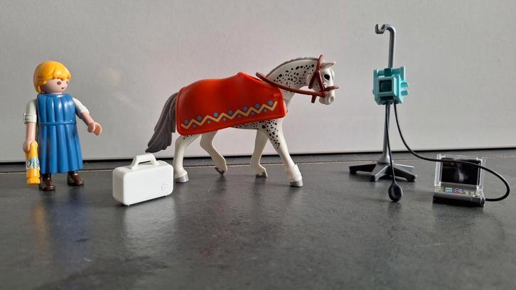 Playmobil 5533 Vee-arts met Apparatuur, Kinderen en Baby's, Speelgoed | Playmobil, Zo goed als nieuw, Complete set, Ophalen of Verzenden