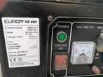 Aggregaat Eurom GE2501, Doe-het-zelf en Verbouw, Aggregaten, Ophalen, Gebruikt, Benzine