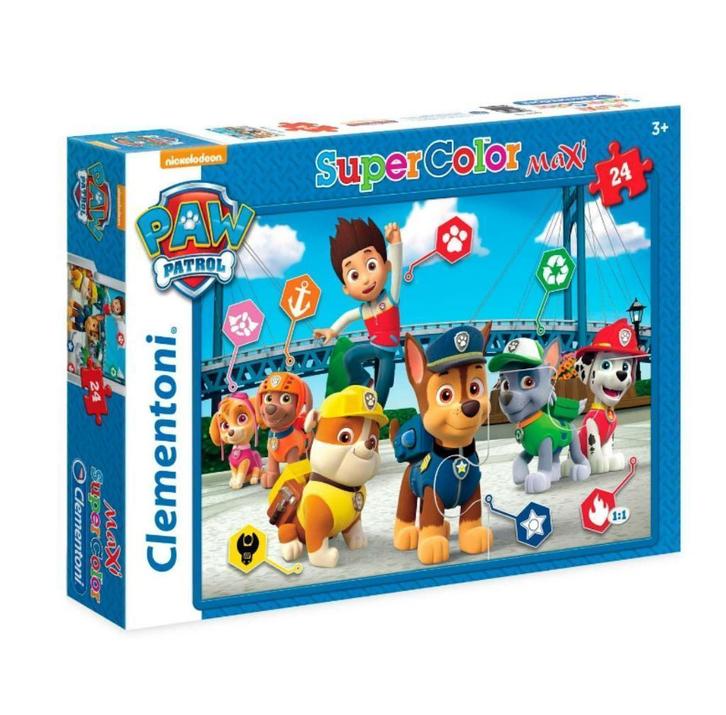 Paw Patrol Maxi Puzzel - 24 stukjes - Clementoni, Kinderen en Baby's, Speelgoed | Kinderpuzzels, Nieuw, 2 tot 4 jaar, 10 tot 50 stukjes