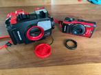 Olympus Tough TG-5 met PT-058 onderwaterhuis, Ophalen, Gebruikt, Meer dan 40 meter, Complete set