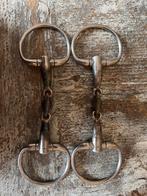 2 Trust sweet iron dubbel gebroken bustrens maat 11,5, Dieren en Toebehoren, Ophalen of Verzenden, Zo goed als nieuw, Dressuur