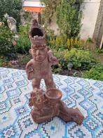 2 oude keramiek/ aardewerk Mexicaanse sculpturen, Antiek en Kunst, Ophalen of Verzenden
