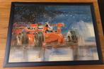 Zeefdruk Formule 1 Ferrari, Antiek en Kunst, Ophalen