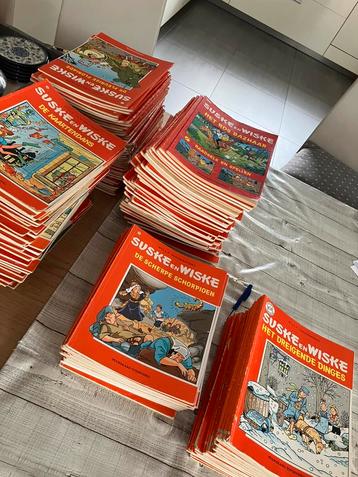 Suske en Wiske bijna 200 stuks. beschikbaar voor biedingen