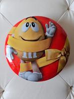 Ronde blik M&M's met gele M&M, Ophalen of Verzenden, Gebruikt, Overige, Overige merken