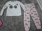 Pyjama met panda van C&A, maat 116, Kinderen en Baby's, Kinderkleding | Maat 116, Nacht- of Onderkleding, Gebruikt, C&A, Verzenden