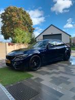 BMW M3 F80 competition  AUT 2018 Blauw, Auto's, Automaat, Achterwielaandrijving, Blauw, Leder