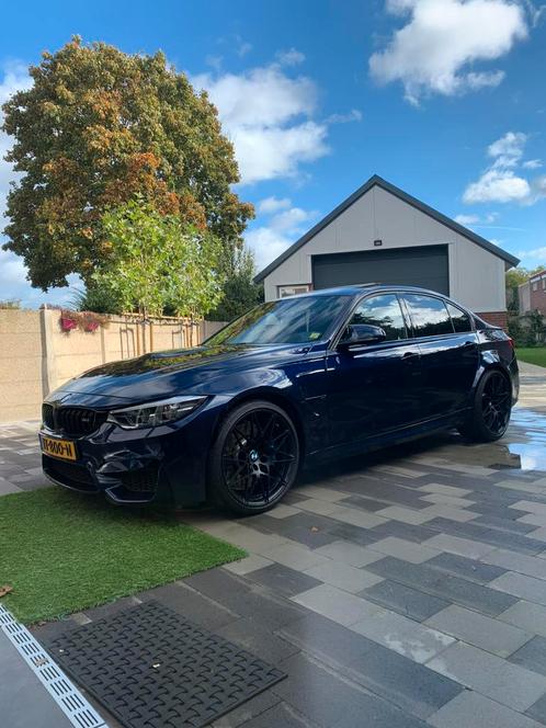 BMW M3 F80 competition  AUT 2018 Blauw, Auto's, BMW, Particulier, 3-Serie, ABS, Achteruitrijcamera, Adaptieve lichten, Adaptive Cruise Control