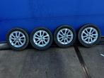 Peugeot 14" Winterbanden + Velgen | Michelin Alpin | 7,5 mm, Auto-onderdelen, Banden en Velgen, Ophalen, 14 inch, Gebruikt, Banden en Velgen