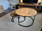 Salontafel Set van 3 - Mango Hout, Huis en Inrichting, Ophalen