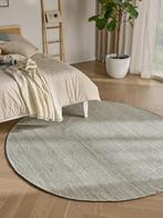 Wollen vloerkleed rond 250cm, Ophalen, Grijs, Rond, 200 cm of meer