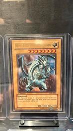 LOB-E01 1st edition Blue-Eyes White Dragon, Hobby en Vrije tijd, Verzamelkaartspellen | Yu-gi-Oh!, Gebruikt, Ophalen of Verzenden