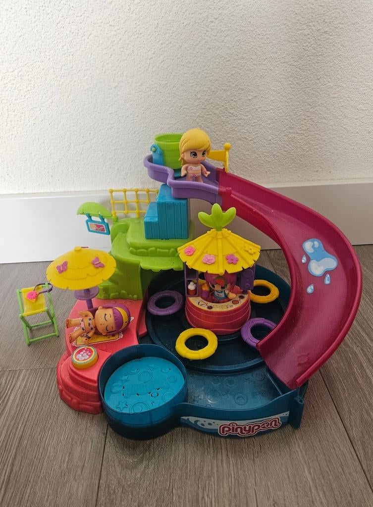 Pinypon zwembad, Ophalen