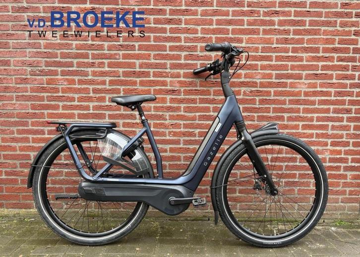 GAZELLE Avignon C8 HMB Dames Midnight Blue Mat 53cm 2023, Fietsen en Brommers, Elektrische fietsen, Gebruikt, Gazelle, 51 tot 55 cm