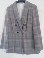 Gerry Weber Dames colbert, bruin geruit, maat 42, Bruin, Maat 42/44 (L), Ophalen of Verzenden, Zo goed als nieuw