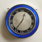 Bijzonder gave Tiffany & Co klok (werkend) met blauw emaille, Ophalen