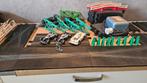 Scalextric racebaan  3  auto's  met extra spullen, Overige merken, Ophalen of Verzenden, Elektrisch, Racebaan