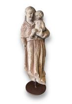 Groot Steensculptuur Antonius van Padua 17e eeuw, Antiek en Kunst, Antiek | Religie, Ophalen of Verzenden