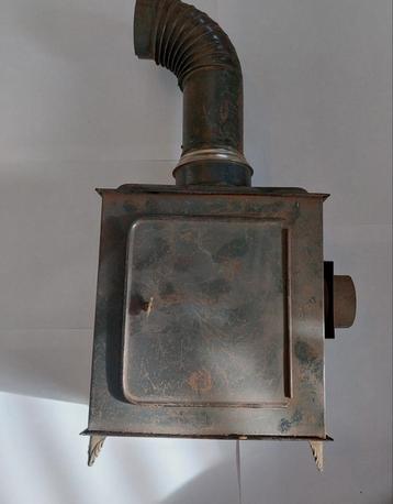 Antieke toverlantaarn met originele glasplaten (ca. 1900) beschikbaar voor biedingen