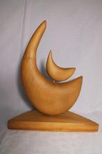 Houten abstract beeld., Antiek en Kunst, Ophalen of Verzenden