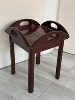 Vintage bijzettafel, Huis en Inrichting, Tafels | Bijzettafels, Minder dan 55 cm, Rond, Ophalen of Verzenden, Zo goed als nieuw
