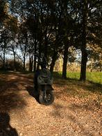 Zip 2 takt 50cc startklaar, Fietsen en Brommers, Scooters | Piaggio, Zip, Ophalen of Verzenden, Zo goed als nieuw, Benzine