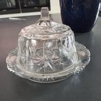 Glazen boterstolp, Antiek en Kunst, Ophalen of Verzenden