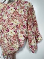 Vintage bloemen blouse, Maat 38/40 (M), Ophalen of Verzenden, Zo goed als nieuw