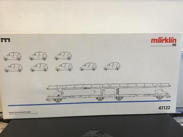 Marklin 47122 Autotransportwagon met 8 MB auto’s  beschikbaar voor biedingen