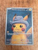 Pokemon kaart Pikachu van Gogh with Grey felt Hat 085 promo, Ophalen of Verzenden, Zo goed als nieuw, Losse kaart