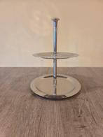 4 mooie etagere voor hapjes of bonbons 2 laags, Ophalen of Verzenden, Zo goed als nieuw