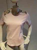 Burberry shirt met klassieke ruit op schouders maat m, Burberry, Maat 38/40 (M), Ophalen of Verzenden, Roze