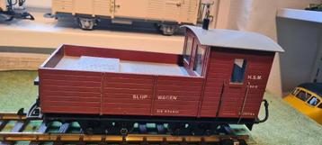 Unieke, zwaargewicht railslijp locomotief spoor G beschikbaar voor biedingen