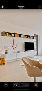 Boconcept wit gelakte kasten (2st), Huis en Inrichting, Kasten | Televisiemeubels, Ophalen, 150 tot 200 cm, Eikenhout, Mat wit gelakt